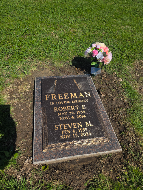 Easter Arrangement arrangement at a grave