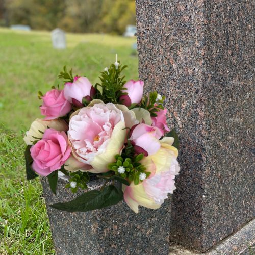 Pink Roses and Peonies