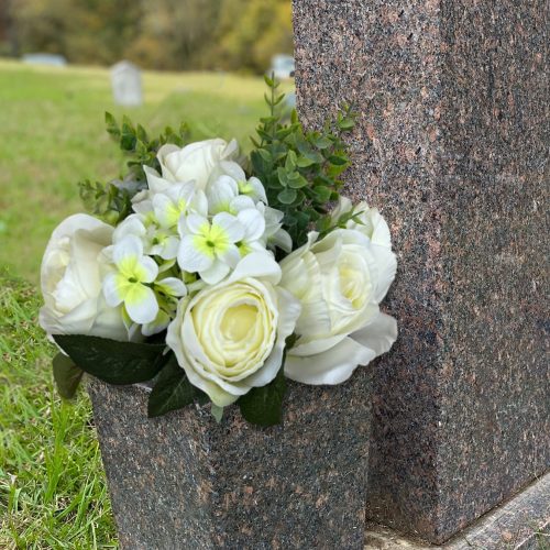 White Roses & Hydrangeas