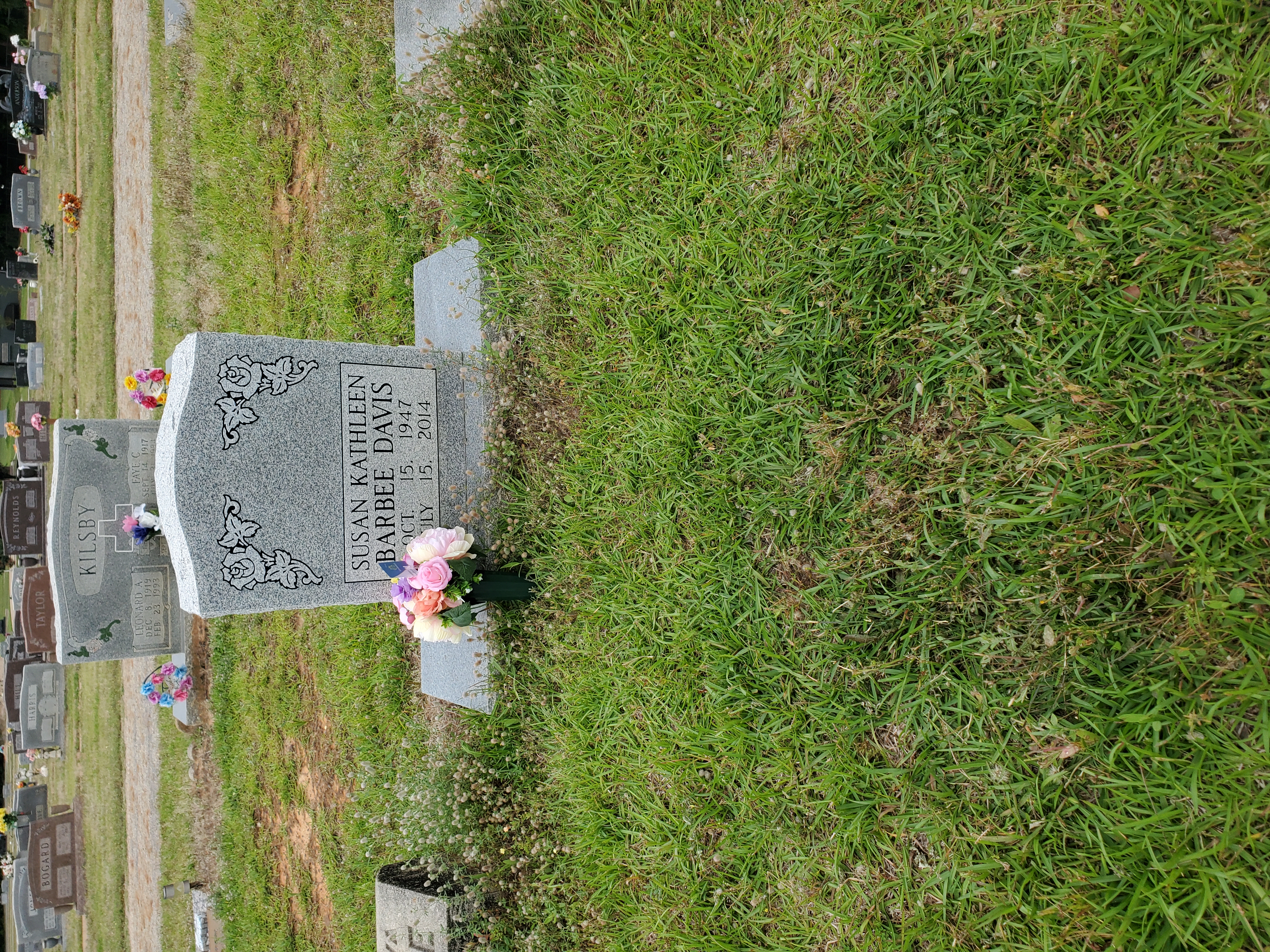 Flower delivery for Susan Kathleen Barbee Davis