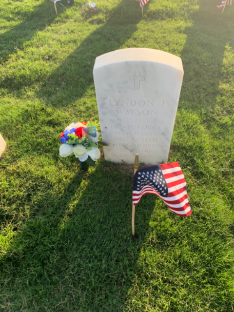 Flower delivery for Lyndon Jesse Watson