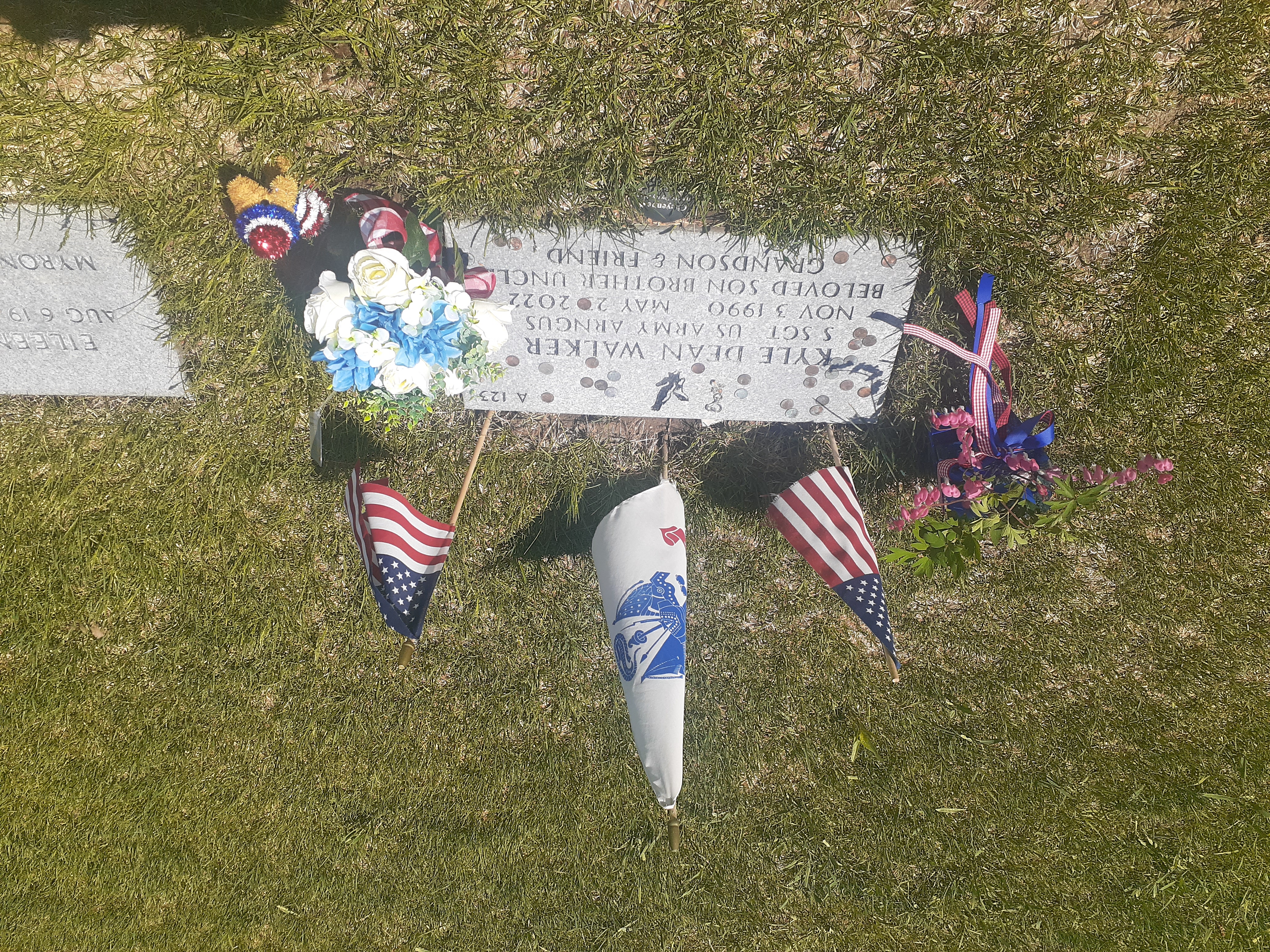 Flower delivery for Kyle Dean Walker