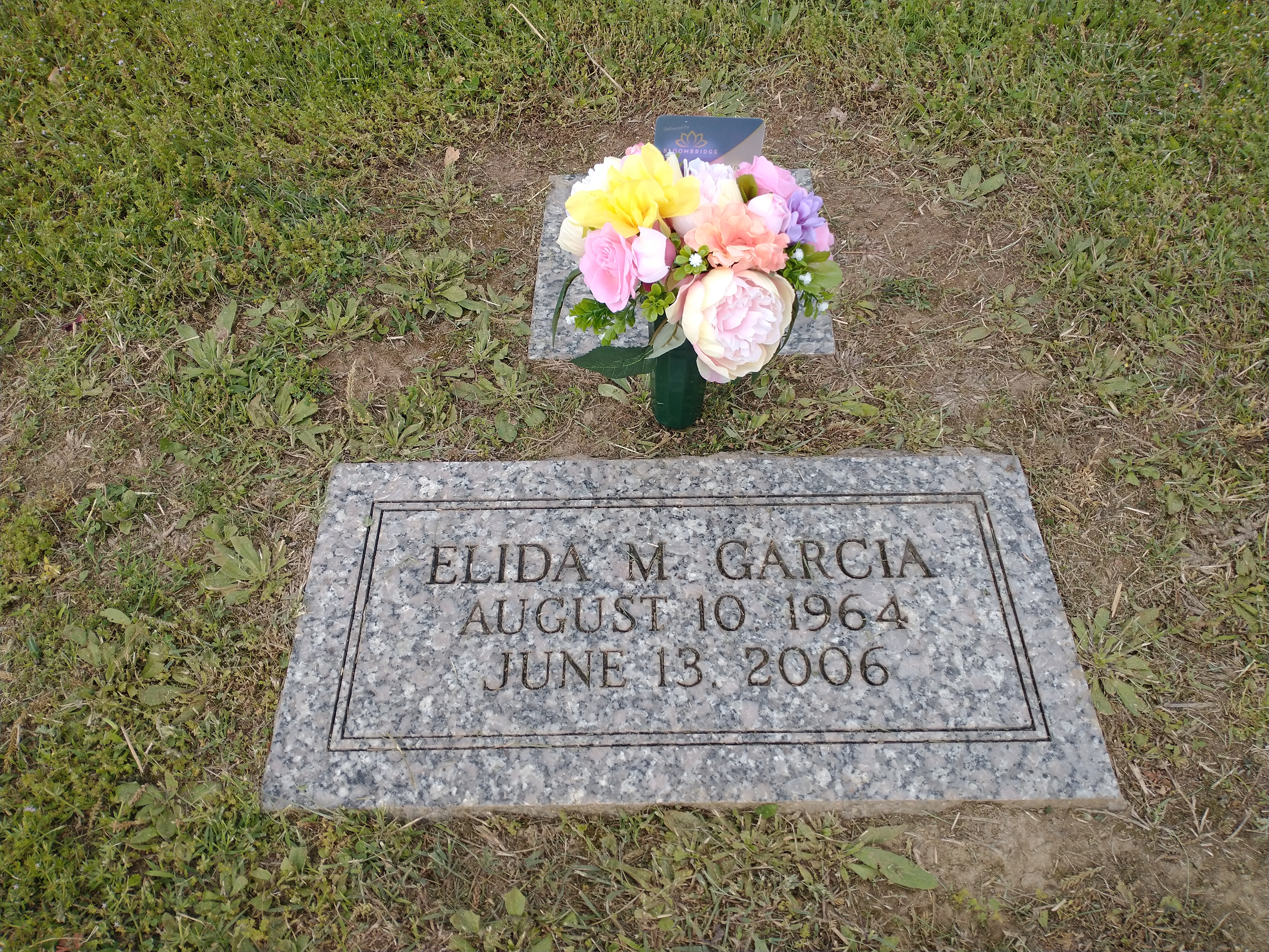 Flower delivery for Elida M Garcia