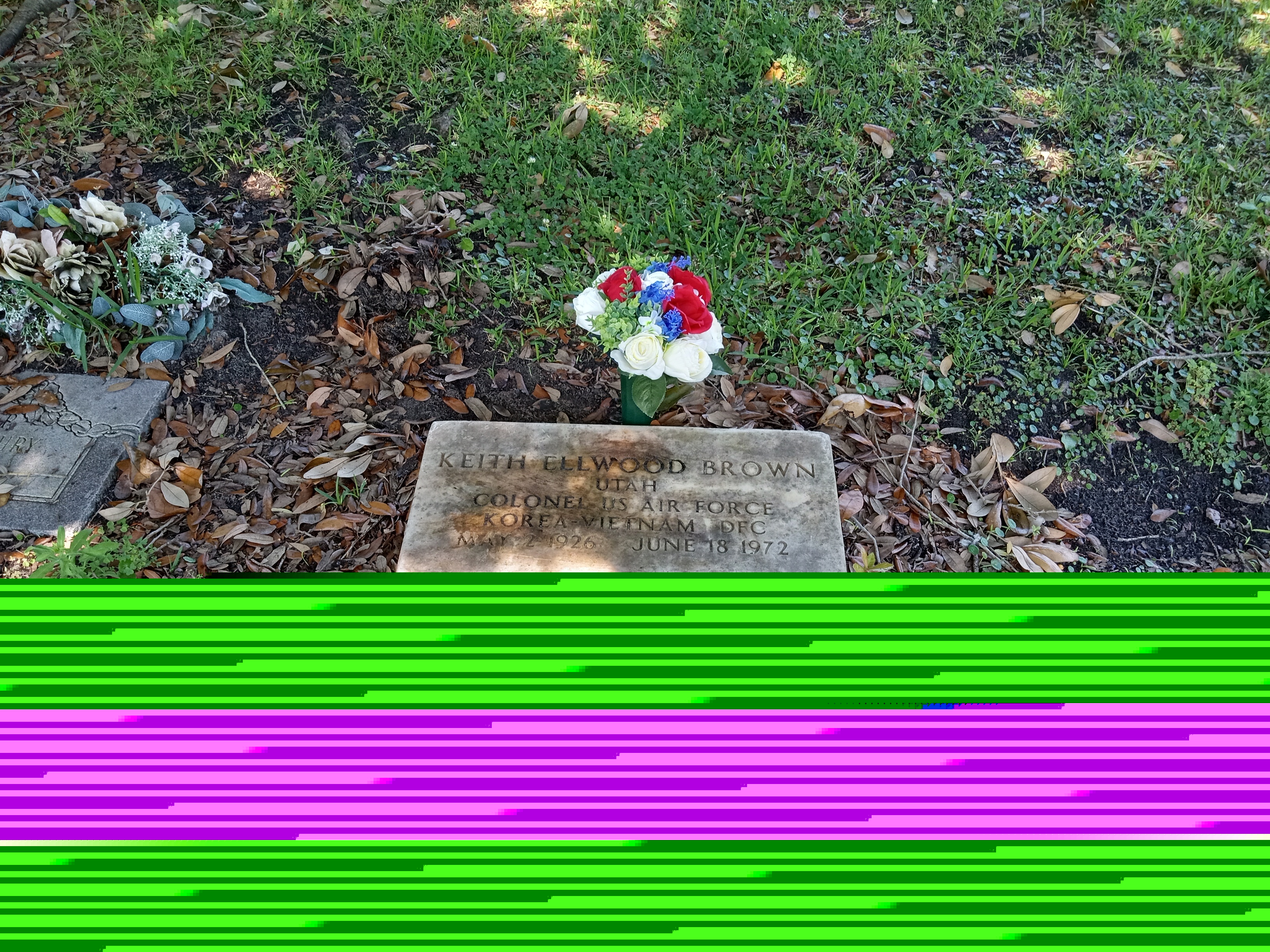 Flower delivery for Keith Ellwood Brown