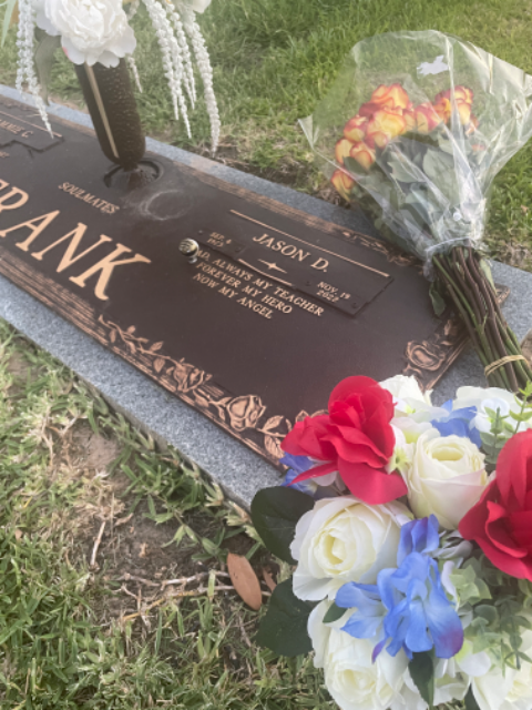 Flower delivery for Jason David Frank