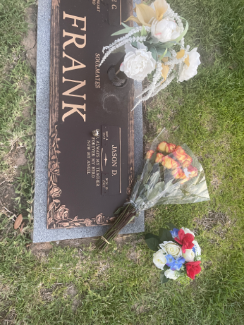 Flower delivery for Jason David Frank