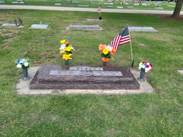 Flower delivery for John Baptiste Berry