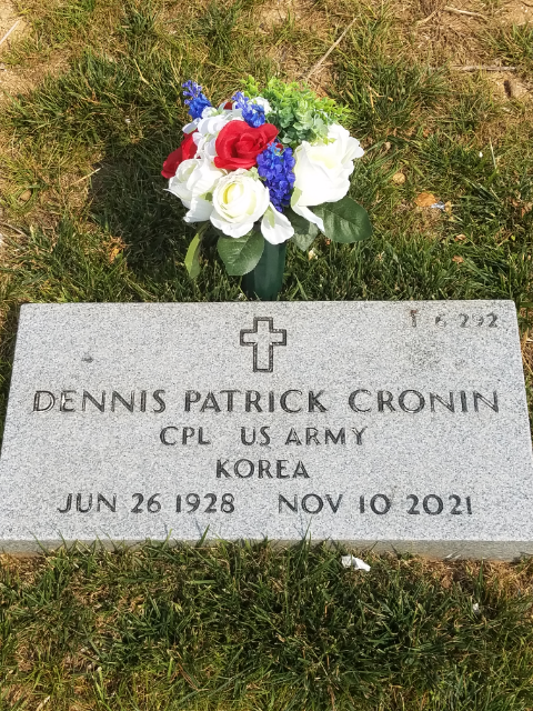 Flower delivery for Dennis Patrick Cronin