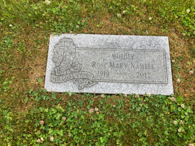 Flower delivery for Rose Mary Nampel