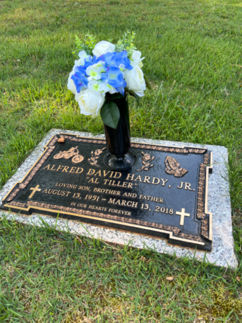 Flower delivery for Alfred David Hardy Jr