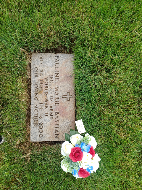 Flower delivery for Pauline Marie Bastian