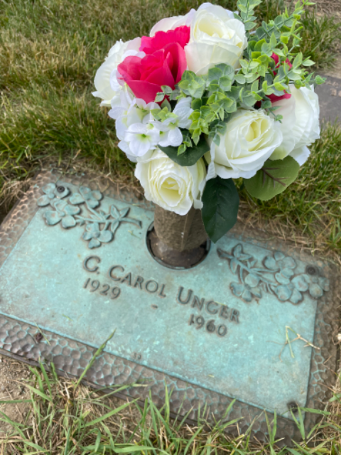 Flower delivery for G. Carol Unger