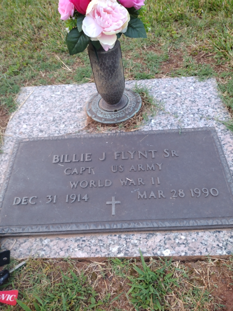 Flower delivery for Billie J Flynt Sr