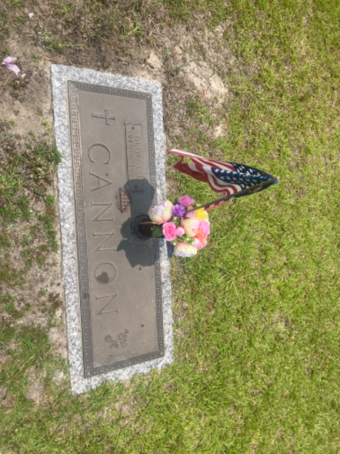 Flower delivery for George J. Cannon