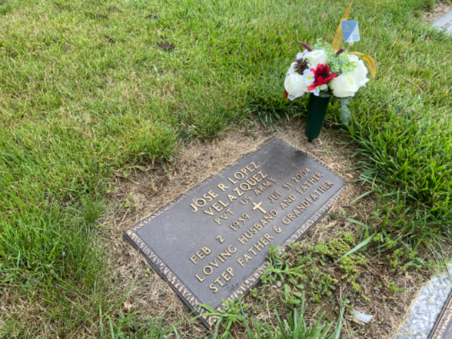 Flower delivery for Jose Ramon Lopez Velazquez