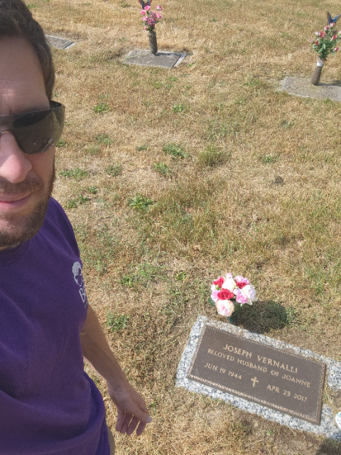 Flower delivery for Joseph Vernalli