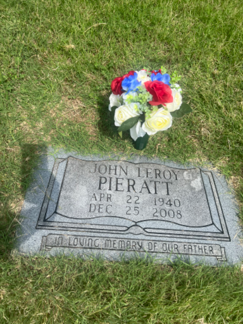 Flower delivery for John Leroy Pieratt