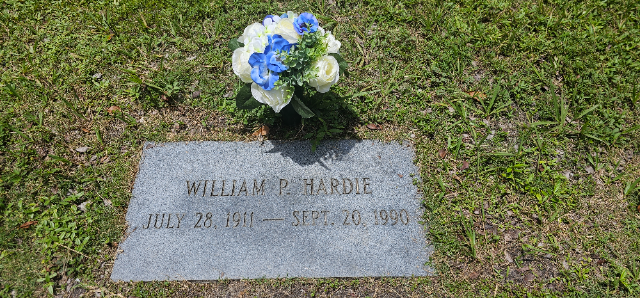 Flower delivery for William P. Hardie