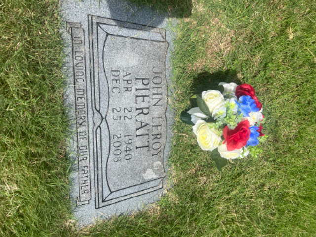 Flower delivery for John Leroy Pieratt