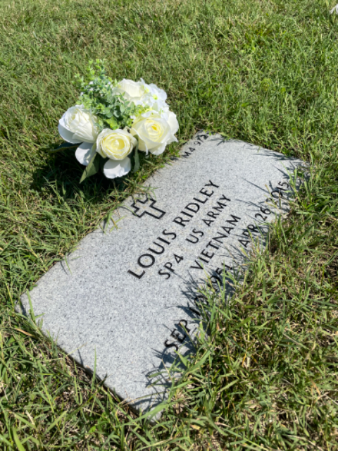 Flower delivery for Louis Ridley