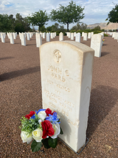 Flower delivery for John Carroll Ward