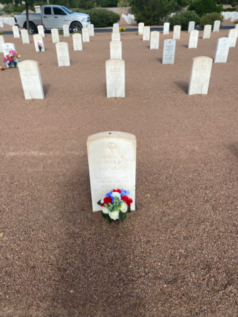 Flower delivery for John Carroll Ward