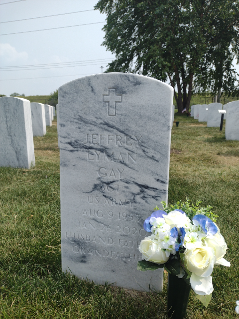 Flower delivery for Jeffrey Gay