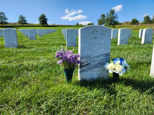Flower delivery for William F. Stuebgen