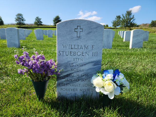 Flower delivery for William F. Stuebgen