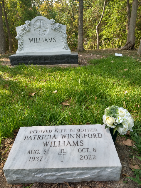 Flower delivery for Patricia Ann Williams