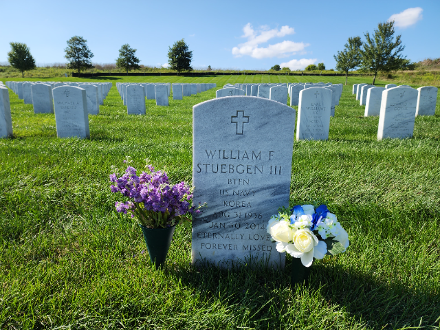 Flower delivery for William F. Stuebgen
