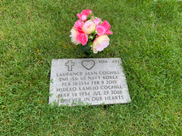 Flower delivery for Hideko Kamijo Coghill