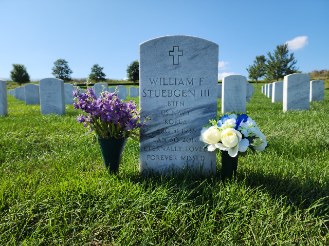 Flower delivery for William F. Stuebgen