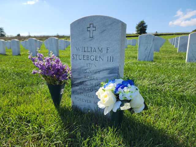 Flower delivery for William F. Stuebgen
