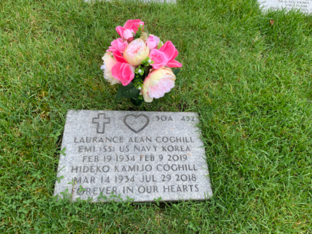 Flower delivery for Hideko Kamijo Coghill