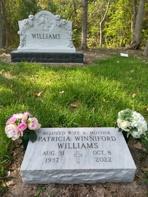 Flower delivery for Patricia Ann Williams