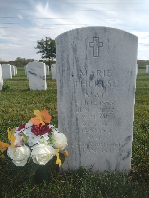 Flower delivery for Marie Therese May