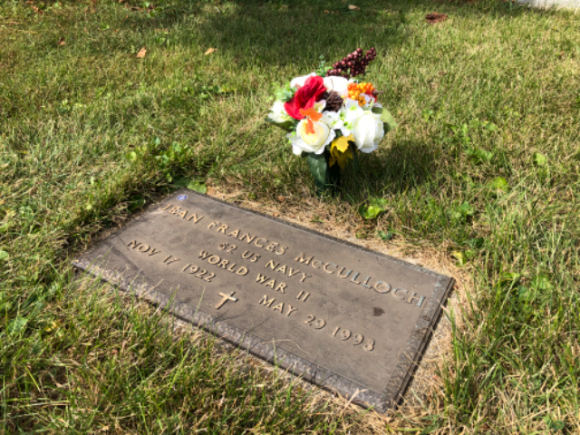 Flower delivery for Jean Lloyd McCulloch