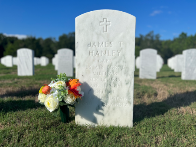 Flower delivery for James T Hanley