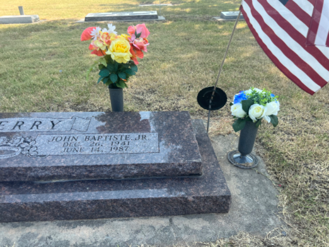 Flower delivery for John Baptiste Berry