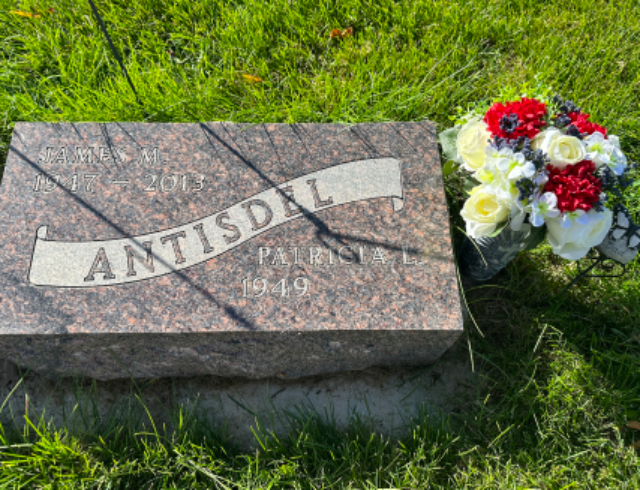 Flower delivery for James M. Antisdel