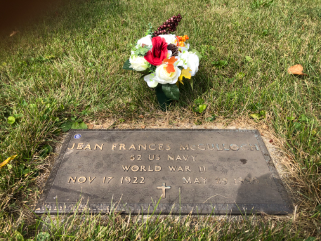Flower delivery for Jean Lloyd McCulloch