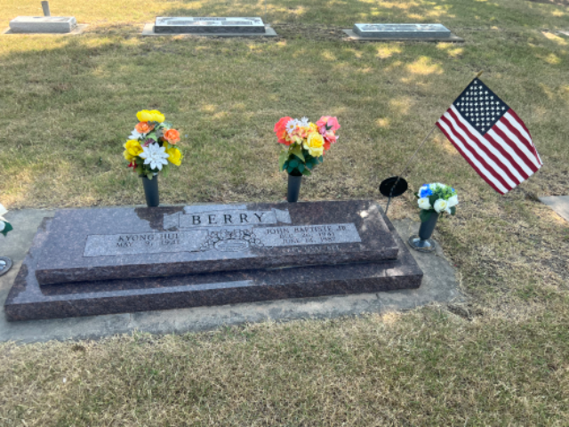 Flower delivery for John Baptiste Berry