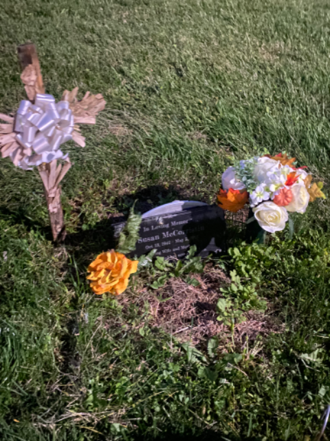 Flower delivery for Susan McCorristin