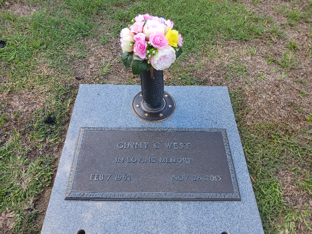 Flower delivery for Ginny C West