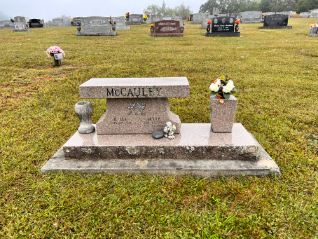 Flower delivery for Betty McCauley