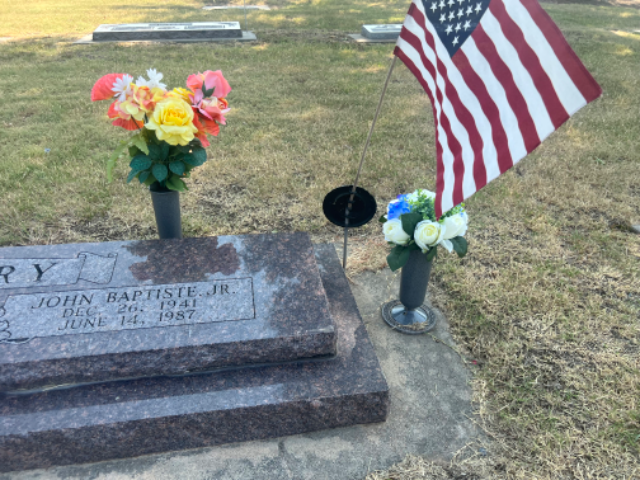 Flower delivery for John Baptiste Berry