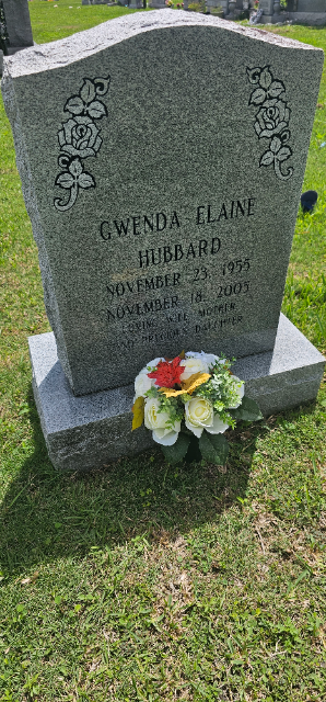 Flower delivery for Gwenda Elaine Hubbard