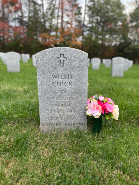 Flower delivery for Willie Chick