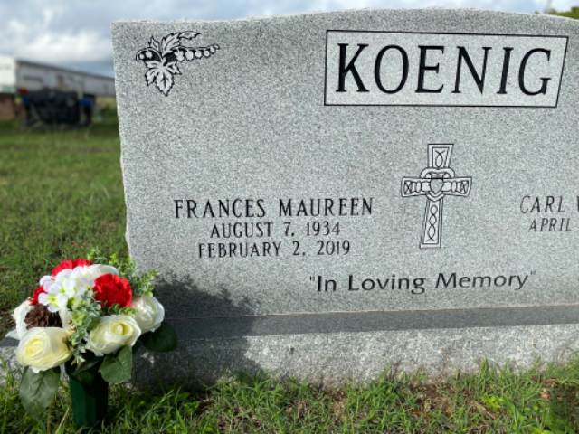 Flower delivery for Frances Maureen Koenig